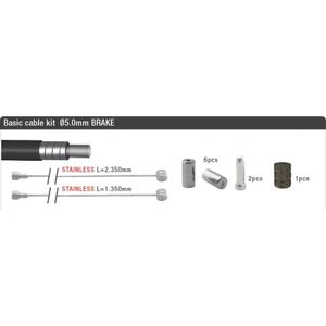 Elvedes schakel kabel kit ATB/RACE groen