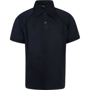 Finden & Hales Kinderen Unisex Piped Performance Sport Polo Shirt (7-8 Jahre) (Marine/Navy)