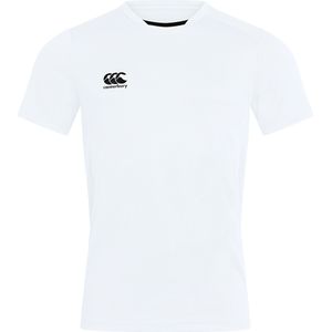 Canterbury Unisex T-shirt Club Dry voor volwassenen (3XL) (Wit)