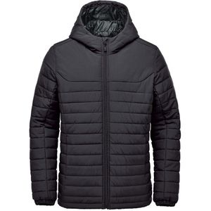 Stormtech Heren Nautilus Quilted Hooded Jacket (XL) (Zwart)