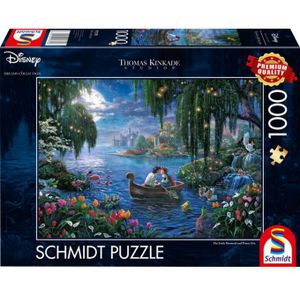 Schmidt Spiele Disney De kleine zeemeermin en prins Eric (1000 onderdelen)