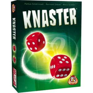 White Goblin Games Spel Knaster - Dobbel en schrijf slim om zoveel mogelijk punten te scoren! Geschikt voor 1-15 spelers vanaf 8 jaar.