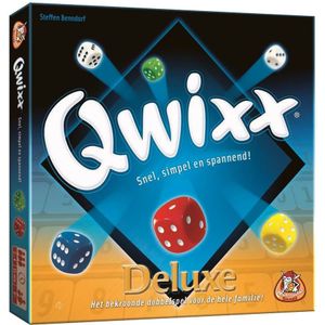 White Goblin Games Qwixx Deluxe - Het spannende dobbelspel voor 2-4 spelers vanaf 8 jaar