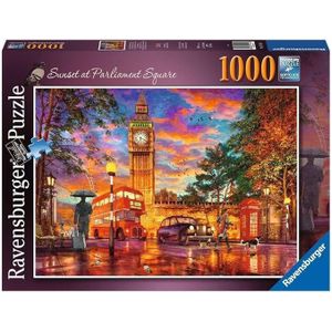 Sunset at Parliament Square, London (1000 Stukjes)