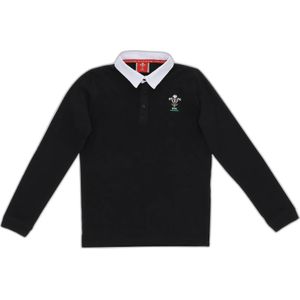 Kinderpolo met lange mouwen Pays de Galles Rugby XV Merch CA LF