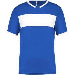 ProAct - Herensportshirt - Royal Blue/White - Korte Mouwen