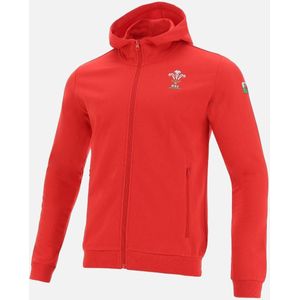 Capuchon met volledige rits Pays de Galles Rugby XV Merch CA LF