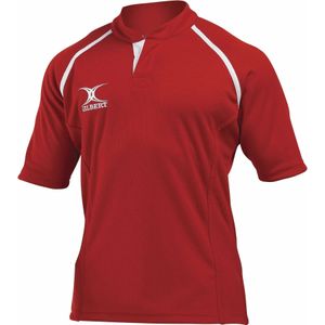 Gilbert - Shirt Xact II - Rood - Rugbyshirt