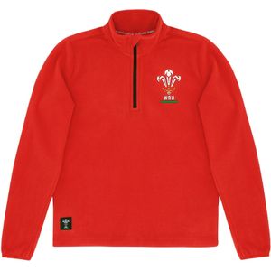 Kindertrui met 1/4 rits Pays de Galles Rugby XV Merch CA