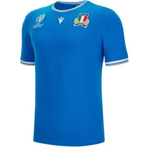 Polycotton T-shirt Italië Rugby Merch RWC Country 2023