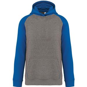 PROACT - PA370 - Kinder Multisport-Joggingbroek - Grey Heather/Sporty Royal Blue