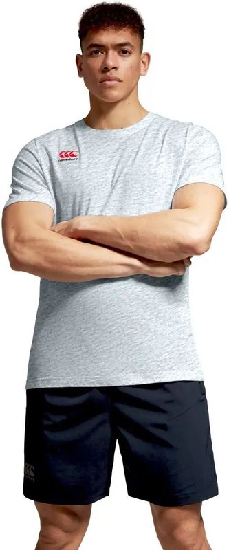 Katoenen T-shirt met klein logo Canterbury