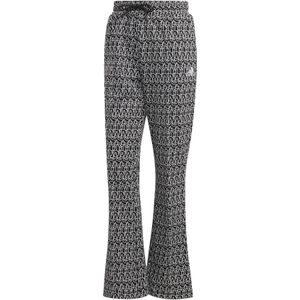 High waist flared jogging broek voor dames adidas Allover Graphic