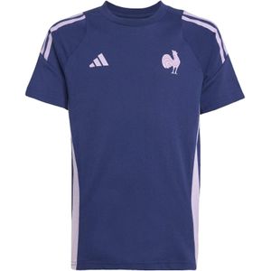 adidas - T-shirt - Donkerblauw - Frankrijk 2025/26 - Junior