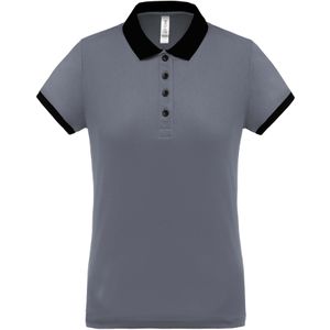 Proact - Sportpolo - Sporty Grey/Black - Korte Mouwen