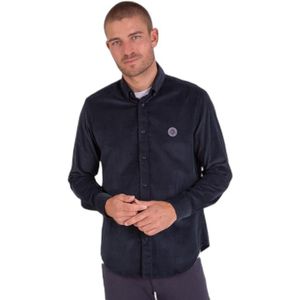 Effen getextureerde blouse met lange mouwen Camberabero