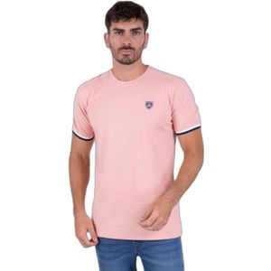 T-shirt met stiksels Camberabero