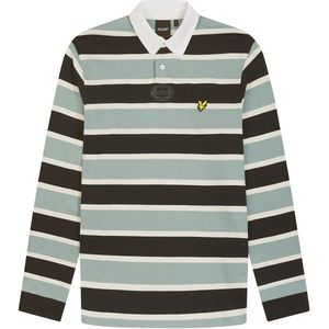 Gestreepte lange mouwen polo Lyle & Scott