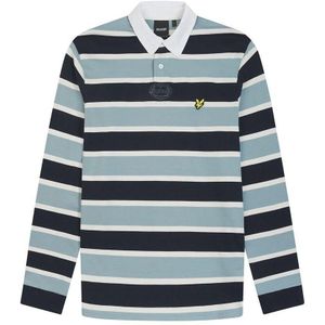 Gestreepte lange mouwen polo Lyle & Scott