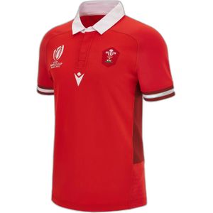 Slank poloshirt voor kinderen Pays de Galles RWC 2023