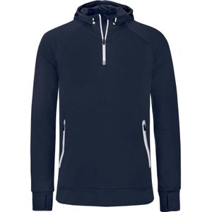 Proact - PA360 - Sportsweater - Navy - Met Capuchon En Halsrits