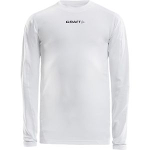 Craft Pro Control Compression Long Sleeve Jr 1906860 - White - 122 128