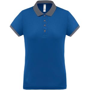 Proact - Sportpolo - Royal Blue/Sporty Grey - Korte Mouwen