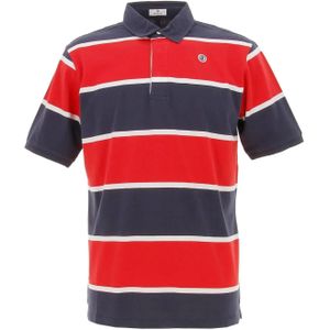 Gestreept poloshirt Serge Blanco