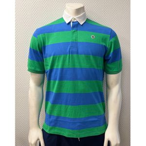 Gestreept poloshirt Serge Blanco