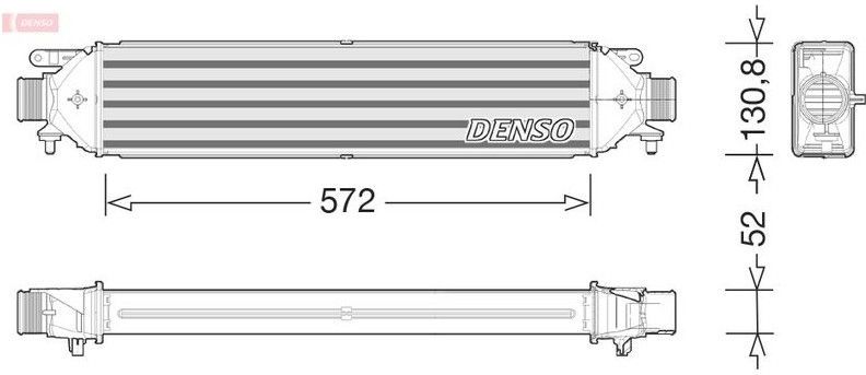 Alfa Romeo - DIT01008 - Intercooler - Inlaatluchtkoeler