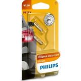 Philips - 12516B2 - Gloeilamp - Wedgebase - 12V - 2 Stuks