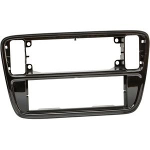 1-DIN Paneel geschikt voor Volkswagen up! (AA/AAN) 2011-2016 Kleur: Piano Zwart