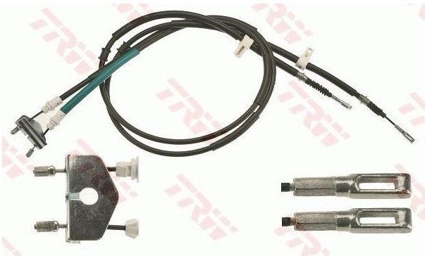 TRW - Handremkabel - Achterste Deel - Rechts Achter - Links Achter - Remtype Schijfremmen - Trommelrem