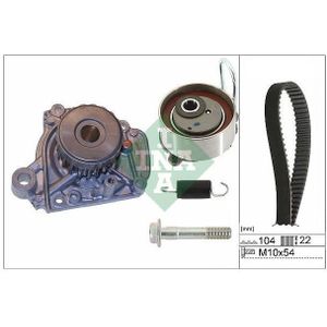 Honda - Waterpomp + Distributieriem Set - Toepassing Distributieset - 2 Jaar Garantie