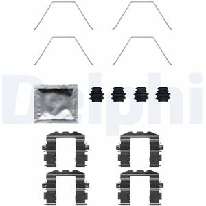 Kit Accessoires Plaquettes De Frein Hyundai, Kia, Volvo Delphi Lx0705