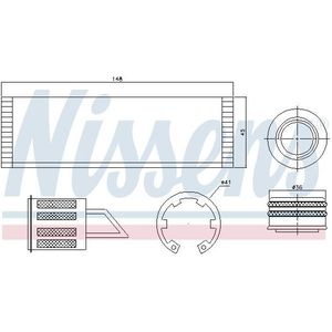 Droger Seat, Volkswagen Nissens 95515