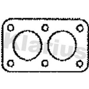 Uitlaatpakking Volkswagen Klarius 410229