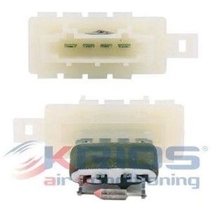 Weerstand, Interieurventilator Seat, Skoda, Volkswagen Meat & Doria K109220