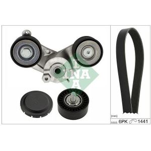 Poly V-Riem Set Audi Ina 529 0565 10