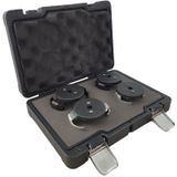 Weber Tools - Oliefiltersleutel Set - 4 Stuks - Universeel - Luxe Foam Inleg