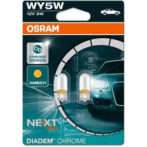 Osram - Diadem Chrome - SignaalLamp - Chroom - 12V - 2 Stuks