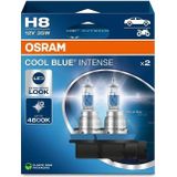 Osram - Cool Blue Intense Nextgen 12V H8 - Halogeenlampen - 2 Stuks - Extra Witte Licht