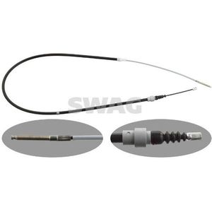 Handremkabel Seat, Volkswagen Swag 30927154