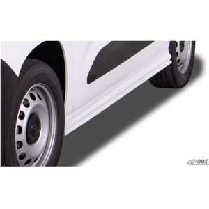 Sideskirts Passend Voor Citroã«n Berlingo / Peugeot Partner & Rifter / Opel Combo / Toyota Proace  Citroen, Opel, Toyota Rdx Racedesign Rd Sci14