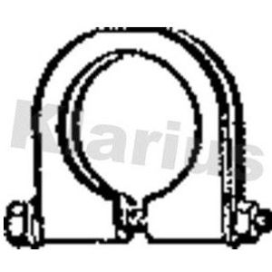 Uitlaatklem Merc 46 47 Mercedes-Benz Klarius 430012