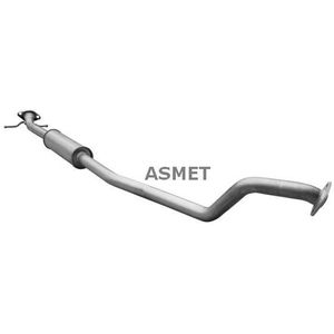 Uitlaat Middendemper Suzuki Asmet .014