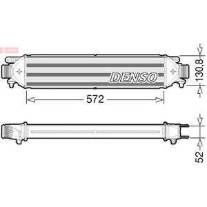 Fiat - Intercooler - Inlaatluchtkoeler - Denso Dit09103