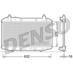 Radiateur Honda Denso Drm40031