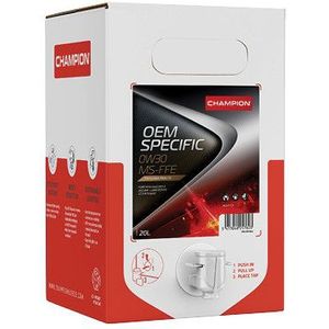 Motorolie Champion Oem Specific 0w30 Ms-Ffe  20l Alfa Romeo, Bentley, Citroen, Fiat, Ford, Ford Usa, Honda, Hyundai, Iveco, Jaguar, Jeep, Kia, Lancia, Land Rover, Lexus, Maserati, Mazda, Mitsubishi, Peugeot, Ssangyong, Subaru, Suzuki, Toyota Champion Lubricants 1050952