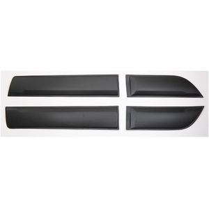 Oneway Set Deurpanelen Passend Voor Dacia Duster Ii 2018-2024 (Zonder Duster Markering) - Matzwart Dacia Oneway Ow Bc05017